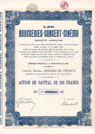 Les Brasseries-Concert-Cinema S.A.