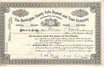Burlington County Safe and Trust Company