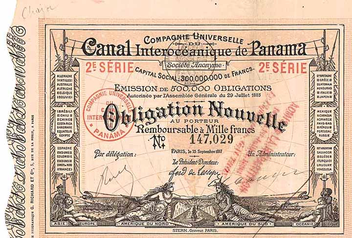 Cie. Universelle du Canal Interocéanique de Panama S.A.