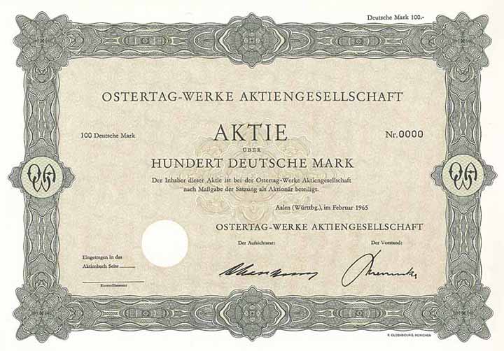 Ostertag-Werke AG