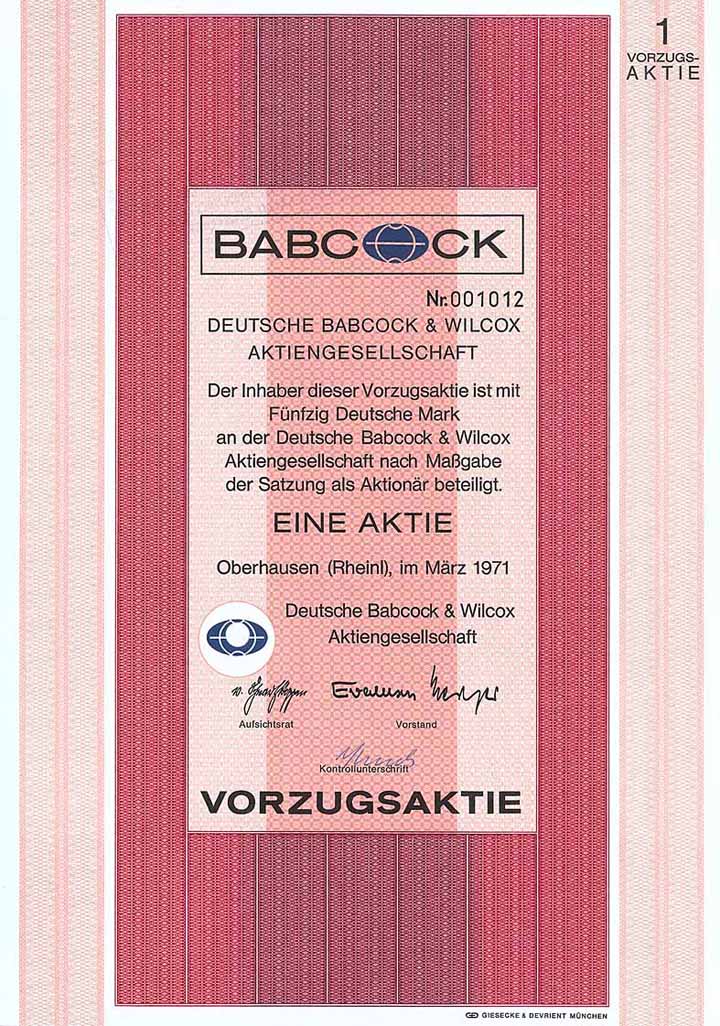 Deutsche Babcock & Wilcox AG