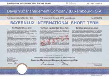 Bayernlux Management Co. (Luxembourg) S.A.