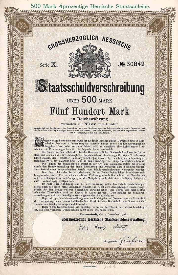 Grossherzogtum Hessen