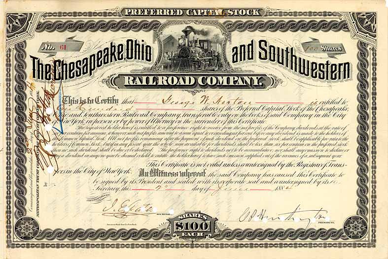 Chesapeake, Ohio and Southwestern Railroad
