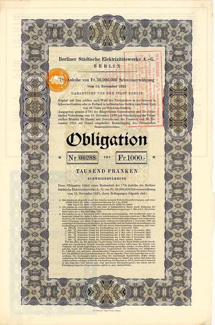 Berliner Städtische Elektrizitätswerke AG (BEWAG)