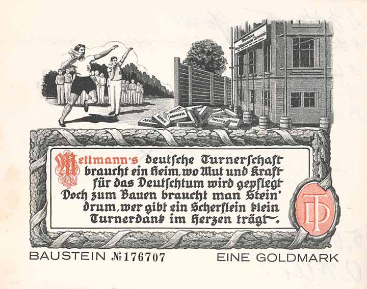 Turnverein Mettmann, Deutsche Turnerschaft