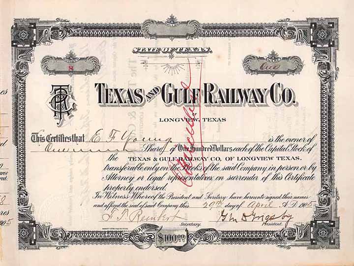 Texas & Gulf Railway