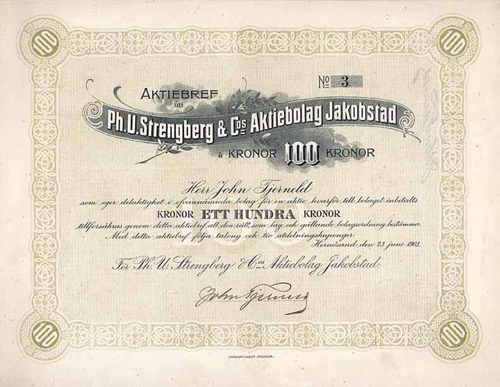 Ph. U. Strengberg & Co. AB