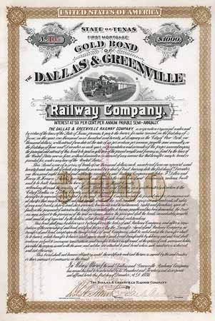 Dallas & Greenville Railwy Co.