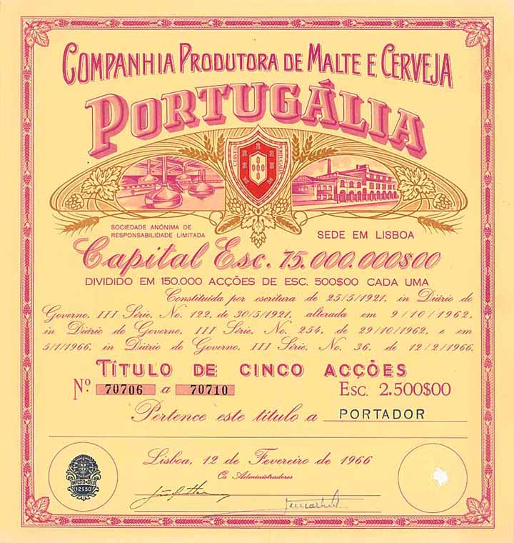 Cia. Produtora de Malte e Cereja PORTUGALIA S.A.