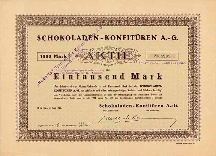 Schokoladen-Konfitüren AG