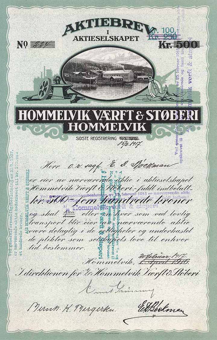 A/S Hommelvik Værft & Støberi