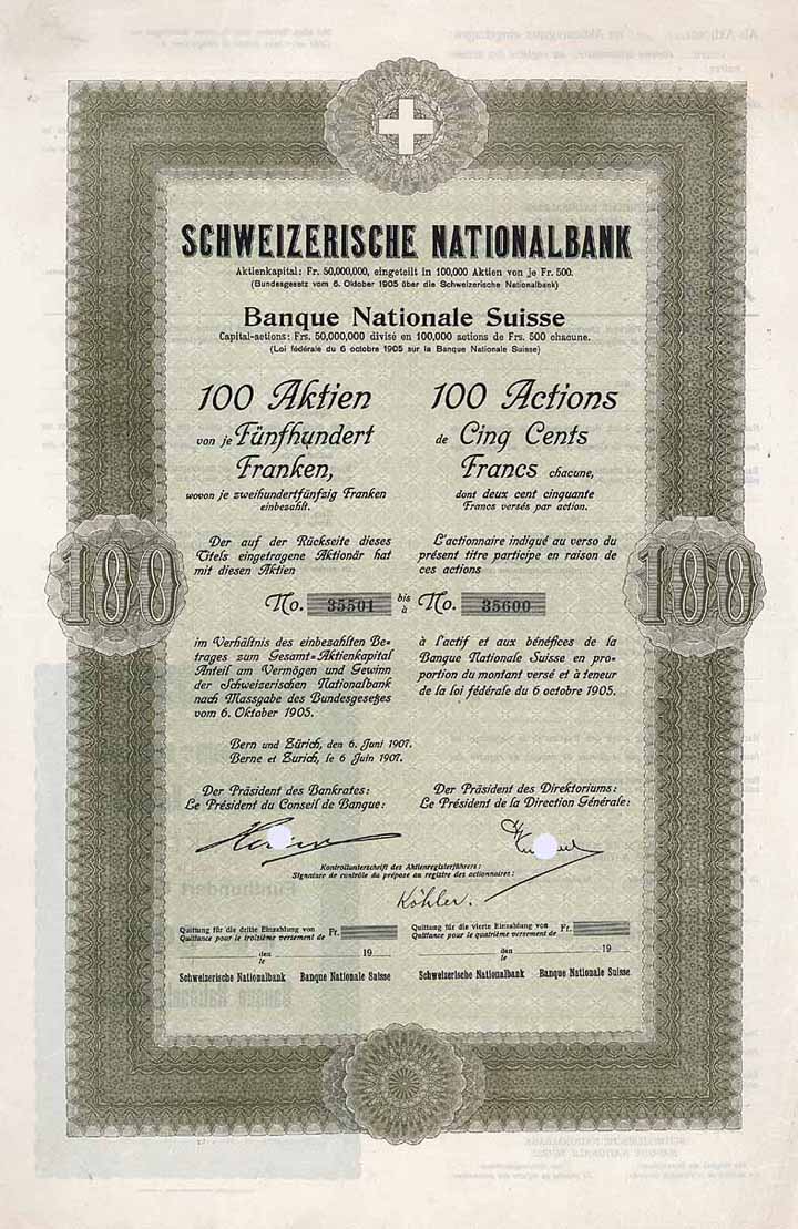 Schweizerische Nationalbank