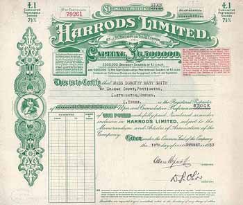 Harrods Ltd.