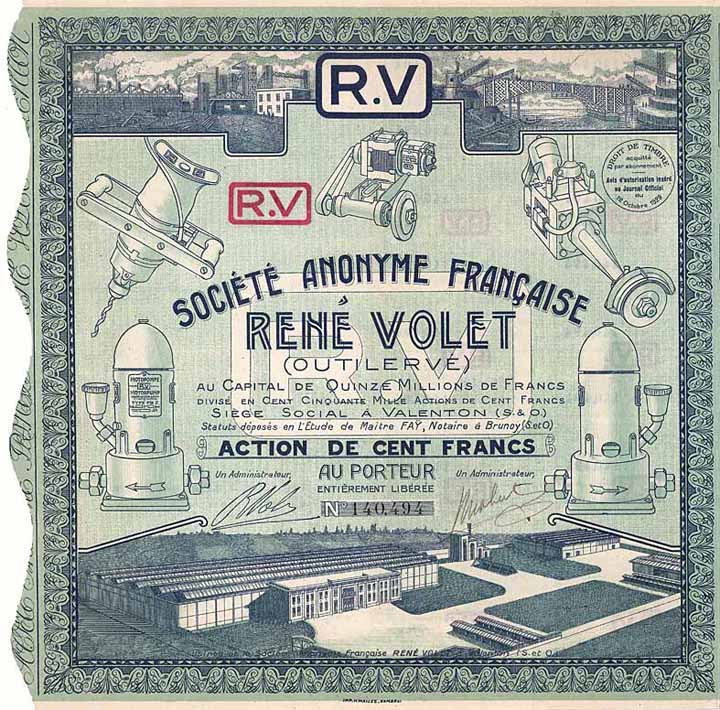 S.A. Franc. René Volet (Outilervé)