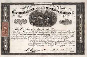 River Famine Gold Mining Co.