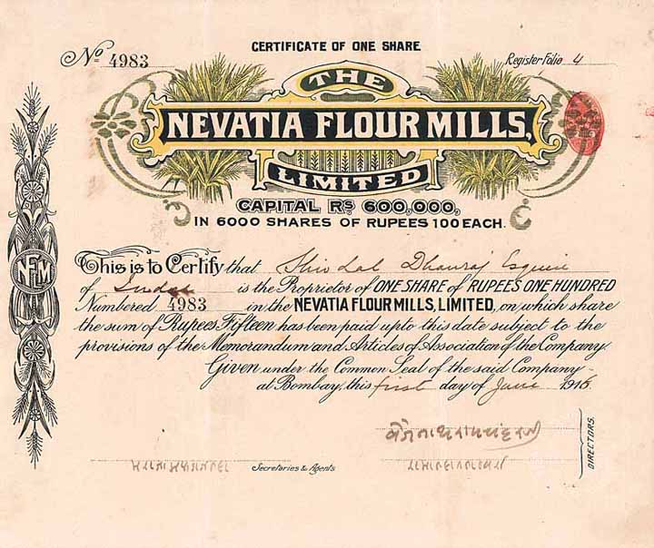 Nevatia Flour Mills