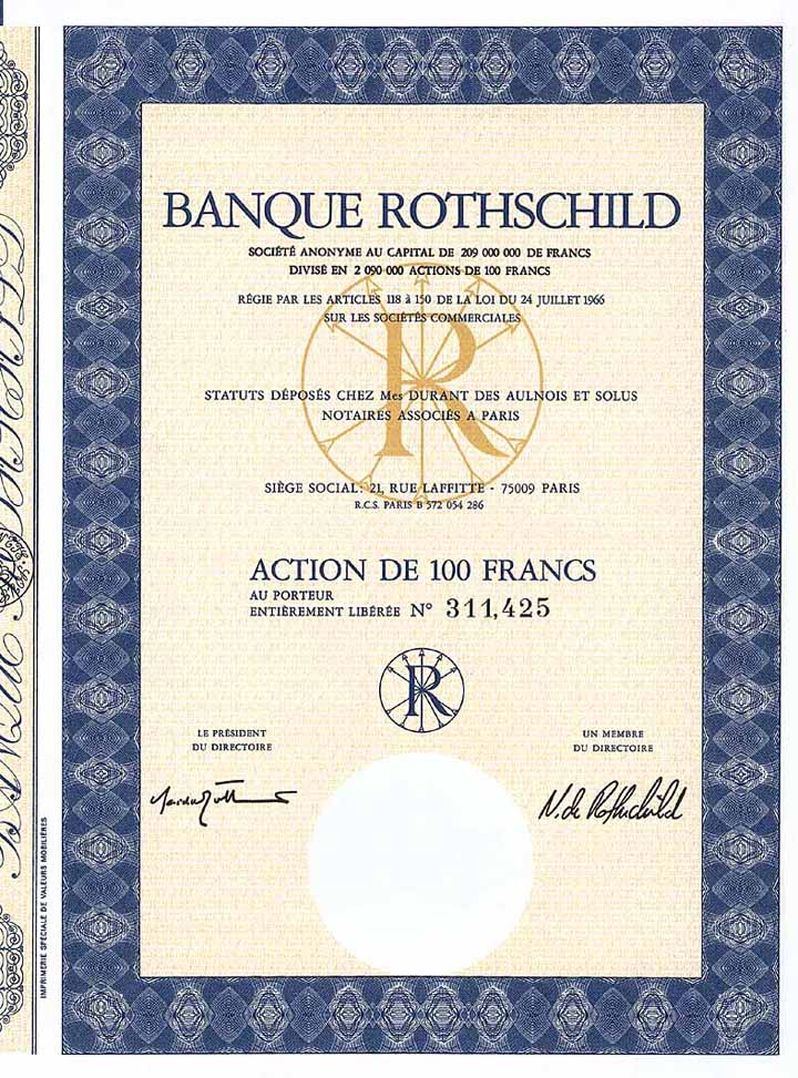 Banque Rothschild S.A.