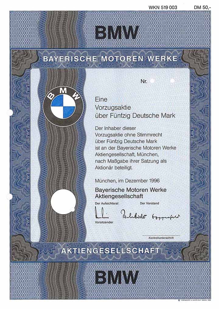 Bayerische Motoren Werke AG