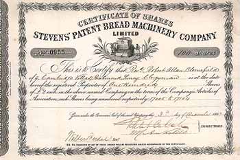 Stevens‘ Patent Bread Machinery Co.