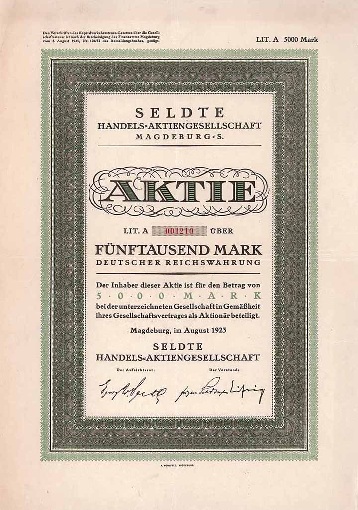 Seldte Handels-AG