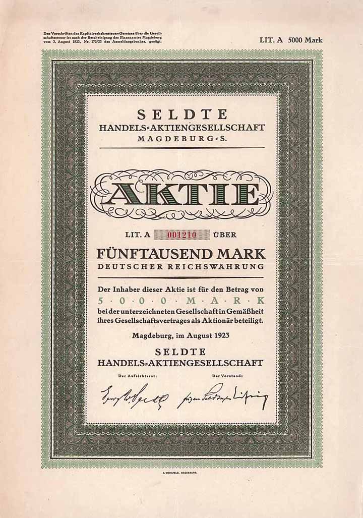 Seldte Handels-AG