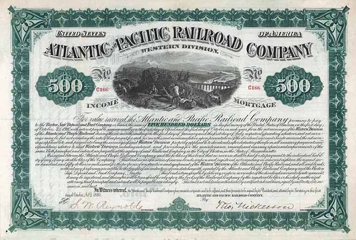 Atlantic & Pacific Railroad Co. (Western Division)