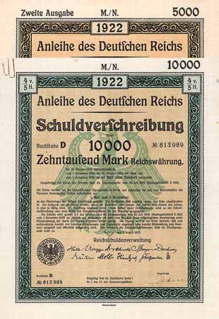 Deutsches Reich (19 Stücke)