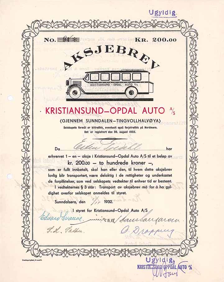 Kristiansund-Opdal Auto A/S