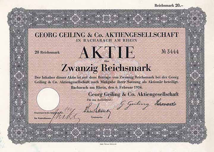 Georg Geiling & Co. AG