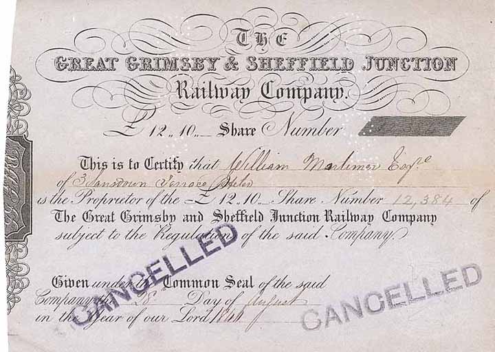 Great Grimsby & Sheffield Junction Railway Co.