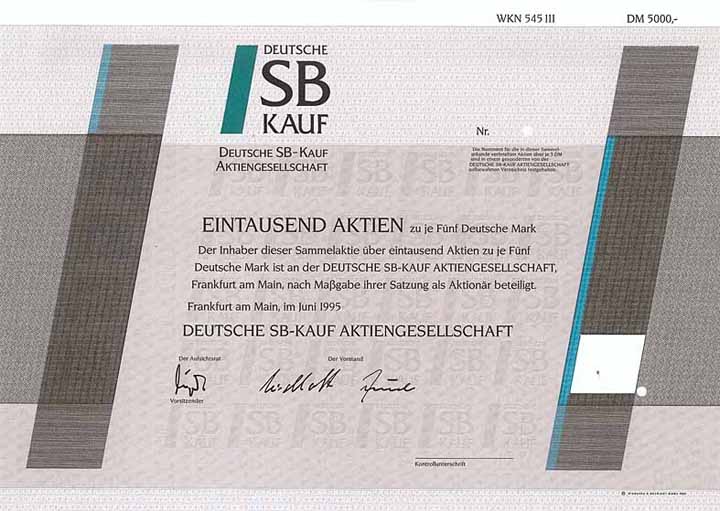 Deutsche SB-Kauf AG