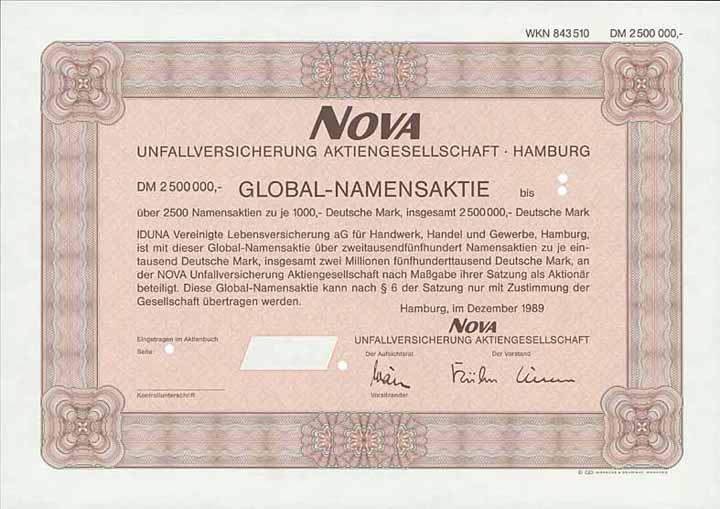 NOVA Unfallversicherung AG