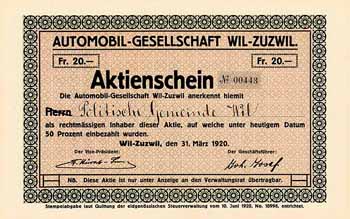 Automobil-Gesellschaft Wil-Zuzwil