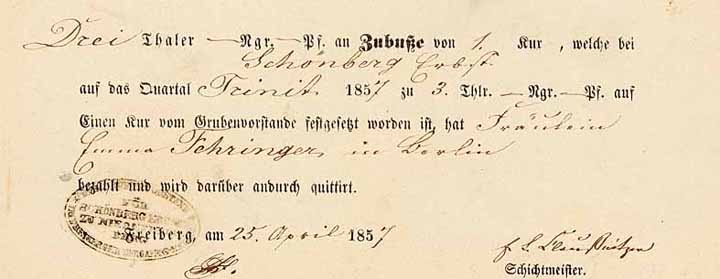 Schönberg Erbstollen