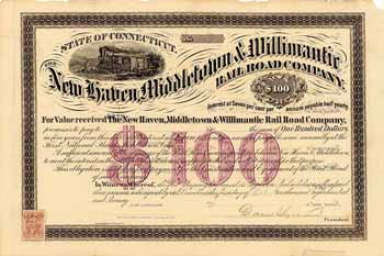 New Haven, Middletown & Willimantic Railroad
