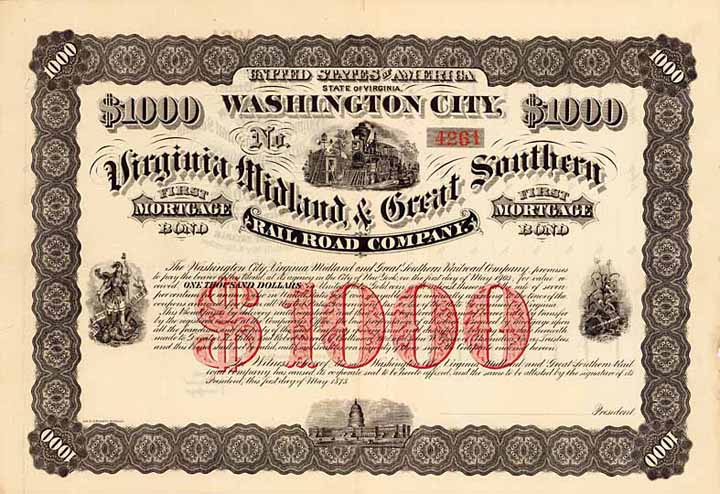 Washington City, Virginia Midland & Great Southern Railroad