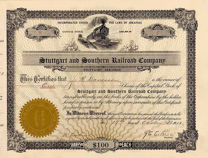 Stuttgart & Southern Railroad