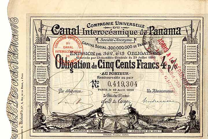 Cie. Universelle du Canal Interocéanique de Panama S.A.