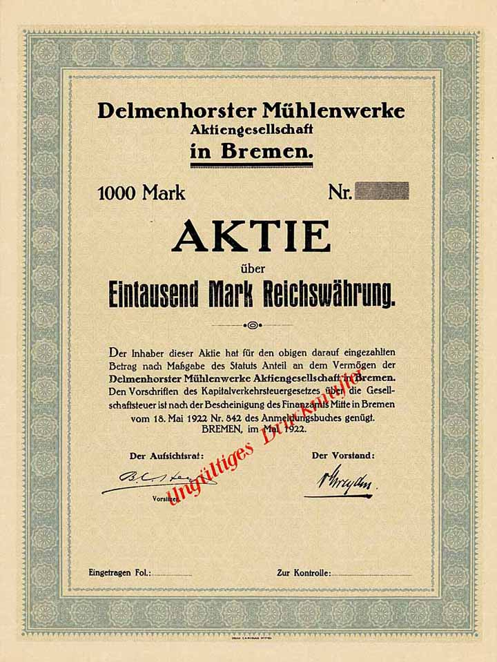 Delmenhorster Mühlenwerke AG