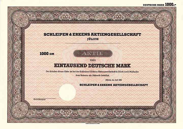 Schleipen & Erkens AG