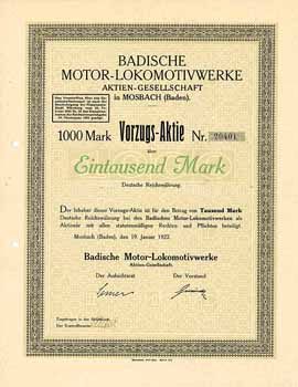 Badische Motor-Lokomotivwerke AG