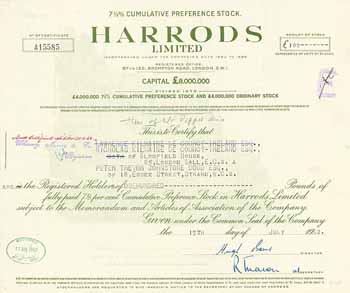 Harrods Ltd.