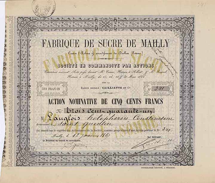 Fabrique de Sucre de Mailly