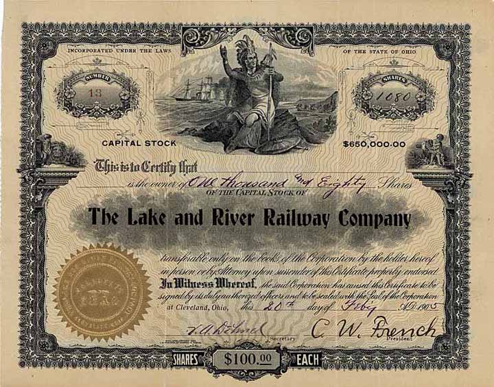 Lake & River Railway Co.