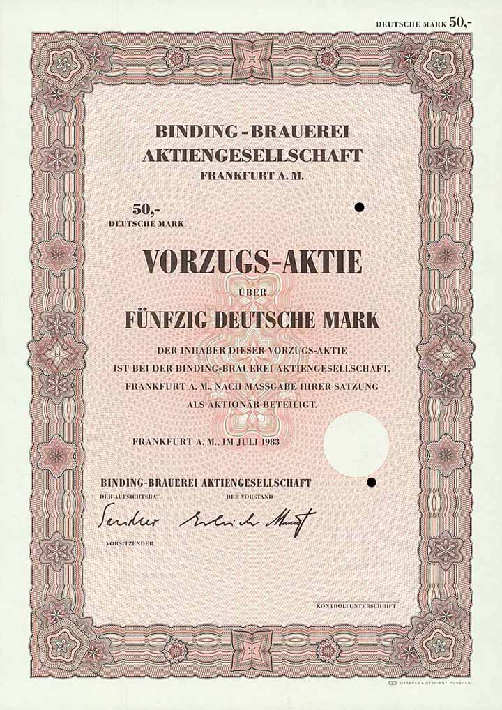 Binding-Brauerei AG