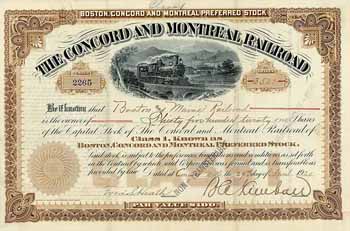 Concord & Montreal Railroad