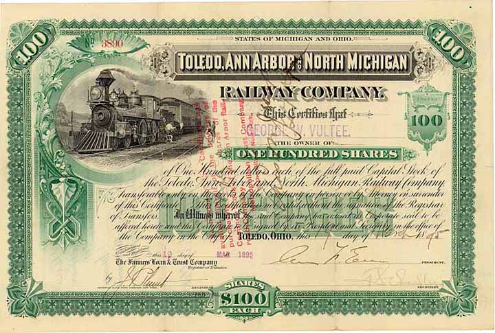 Toledo, Ann Arbor & North Michigan Railway