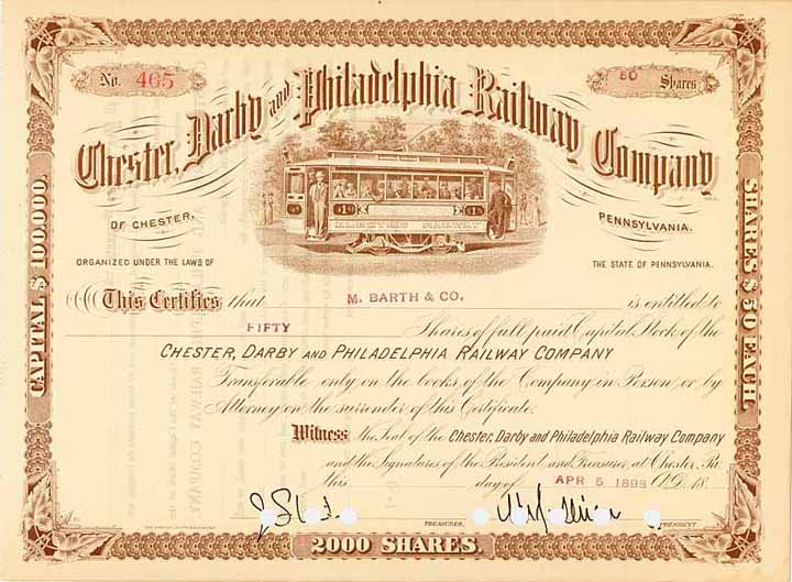 Chester, Darby & Philadelphia Railway