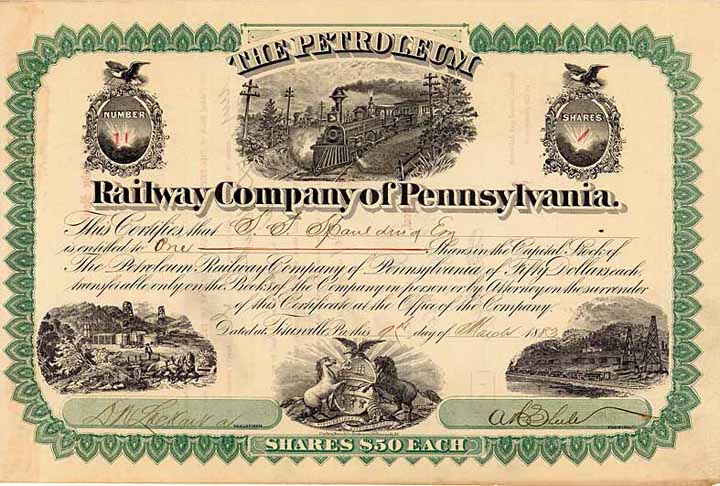 Petroleum Railway Co. of Pennsylvania